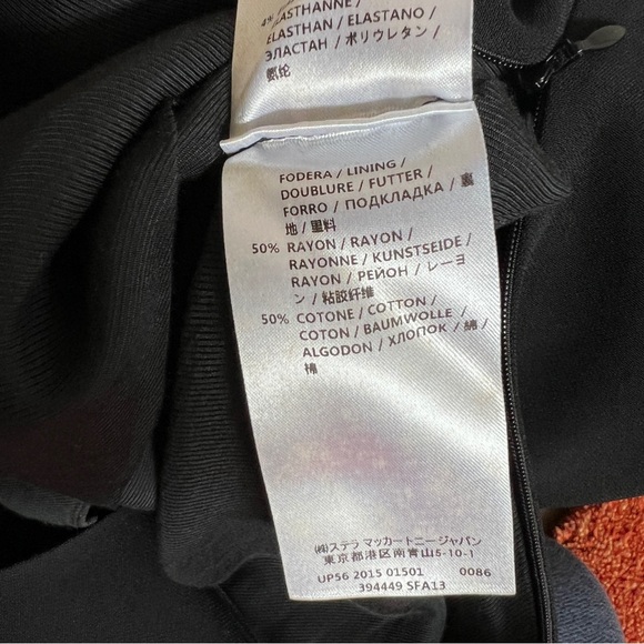 Stella McCartney Psychedelic Garden Neon Forest Shift Dress, size 40 IT/6 US - Picture 10 of 13